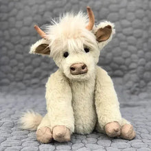 Load image into Gallery viewer, Highland Cow Wearing Flowers