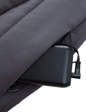Load image into Gallery viewer, Heated Wearable Blanket with Dual Controls and Power Bank, 5 Heating Zones