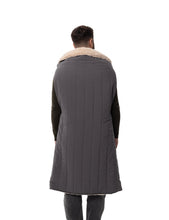 Load image into Gallery viewer, Heated Wearable Blanket with Dual Controls and Power Bank, 5 Heating Zones