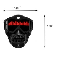 Load image into Gallery viewer, Cyberpunk LED Mask with App Controlled Light Display