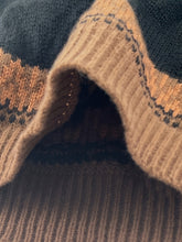 Load image into Gallery viewer, Womens Chunky Jacquard Round Neck Sweater with a Nature Inspired Pattern in Eight Colors