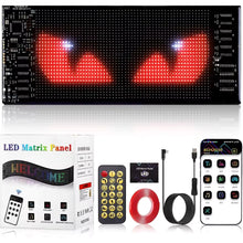 Load image into Gallery viewer, LED Devil Eyes Car Light Panel with App Control and Music Sync