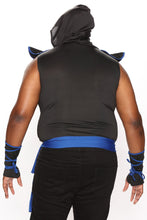 Load image into Gallery viewer, Mens Dragon Ninja Costume Set with Hooded Tunic and Gauntlets