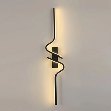 Load image into Gallery viewer, Sleek LED Wall Sconce - Minimalist Indoor Lighting for Living Spaces