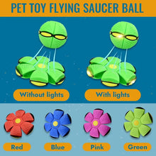 Load image into Gallery viewer, Flying Saucer Ball Dog Toy