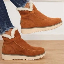 Load image into Gallery viewer, Classic Non-Slip Ankle Snow Booties Warm Fur Lining Boots