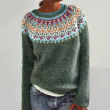 Load image into Gallery viewer, Warm sweater with New Year design - comfort and festive mood