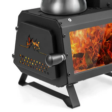 Load image into Gallery viewer, Portable Wood Burning Camping Cooking Heater Stove
