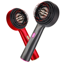 Load image into Gallery viewer, Hair Growth Massage Comb - Red Light Scalp Massager
