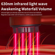 Load image into Gallery viewer, Hair Growth Massage Comb - Red Light Scalp Massager
