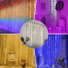 Load image into Gallery viewer, Christmas Fairy String Curtain Light