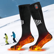 Load image into Gallery viewer, Rechargeable USB Heated Socks with Electric Thermal Warming for Cold Weather