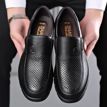 Load image into Gallery viewer, Men's casual shoes made of genuine leather
