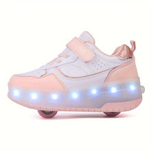 Load image into Gallery viewer, GlowRiders Roller Sneakers with LED Lights for Kids