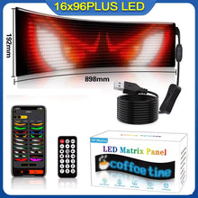 Load image into Gallery viewer, LED Devil Eyes Car Light Panel with App Control and Music Sync