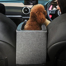 Load image into Gallery viewer, Pet Armrest Safety Seat, Pet Car Seat Travel Bag Suitable for Small Dogs and Cats