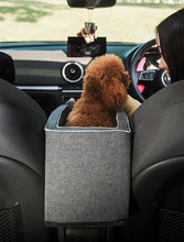 Load image into Gallery viewer, Pet Armrest Safety Seat - Pet Car Seat Travel Bag Suitable for Small Dogs and Cats