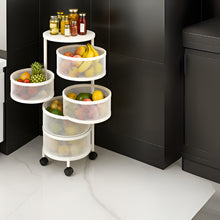 Load image into Gallery viewer, 360° Rotating Multi-Layer Kitchen Round Storage Rack