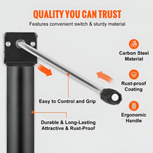 Load image into Gallery viewer, Heavy-Duty A-Frame Trailer Jack with Drop Leg, 5000 lb Capacity