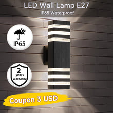 Load image into Gallery viewer, Modern Outdoor LED Wall Lamp for Doorway and Entrance