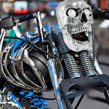 Load image into Gallery viewer, LED Motorcycle Skull Light