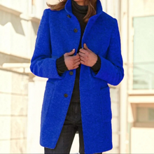 Load image into Gallery viewer, Elegant wool coat
