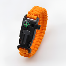 Load image into Gallery viewer, Outdoor Multi-Function Paracord Survival Bracelet with Fire Starter and Emergency Rope