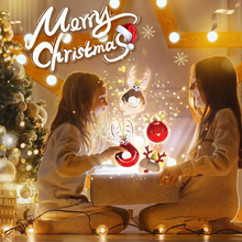 Load image into Gallery viewer, Christmas Elk Ball Ornaments