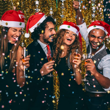 Load image into Gallery viewer, Merry Christmas LED Light Hat Santa Claus