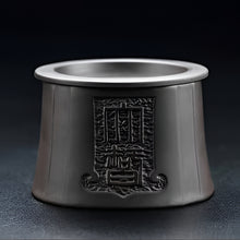 Load image into Gallery viewer, Purple Clay Dragon Relief Handmade Teapot for Traditional Tea Ceremony