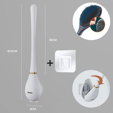 Load image into Gallery viewer, Flexible silicone toilet brush
