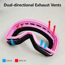 Load image into Gallery viewer, Kids Ski Goggles for Outdoor Winter Sports