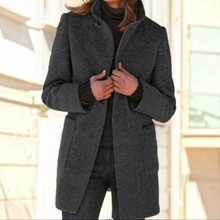 Load image into Gallery viewer, Elegant wool coat