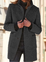 Load image into Gallery viewer, Elegant wool coat