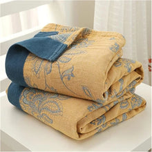 Load image into Gallery viewer, Floral Dream Cotton Comfort Blanket