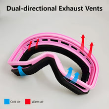 Load image into Gallery viewer, Kids Ski Goggles for Outdoor Winter Sports