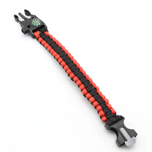 Load image into Gallery viewer, Outdoor Multi-Function Paracord Survival Bracelet with Fire Starter and Emergency Rope