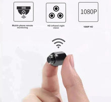 Load image into Gallery viewer, Small WiFi Security Camera Night Vision Wireless HD Kids Pet Safety Monitoring