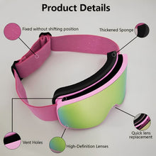 Load image into Gallery viewer, Kids Ski Goggles for Outdoor Winter Sports