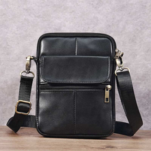 Load image into Gallery viewer, Small Shoulder Bag Made Of Leather For Men