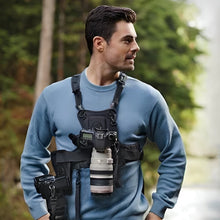 Load image into Gallery viewer, Dual Camera Chest Harness System