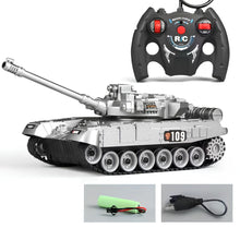 Load image into Gallery viewer, Large RC Tank Battle Car Remote Control War Machine Toy for Kids
