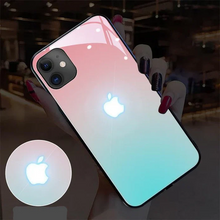 Load image into Gallery viewer, LED Glowing iPhone Case