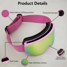 Load image into Gallery viewer, Kids Ski Goggles for Outdoor Winter Sports