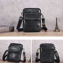 Load image into Gallery viewer, Small Shoulder Bag Made Of Leather For Men