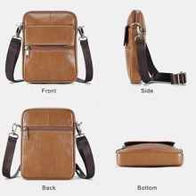 Load image into Gallery viewer, Small Shoulder Bag Made Of Leather For Men