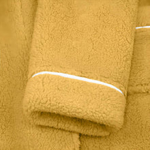 Load image into Gallery viewer, Sherpa Comfort Bathrobe Coral Fleece Flannel Robe