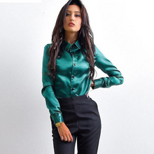 Load image into Gallery viewer, Plain Shirt with Elegant Collar