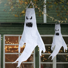 Load image into Gallery viewer, Hanging Halloween Flying Ghost Decoration with Optional LED Lights, 47 Inches Tall