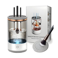 Load image into Gallery viewer, 3-in-1 Cosmetic Brush Cleaner Machine - Electric Makeup Brush Cleaner Device